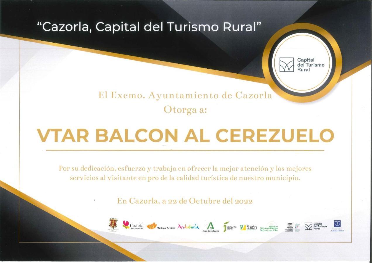 קאסורלה Alojamiento Balcon Al Cerezuelo מראה חיצוני תמונה